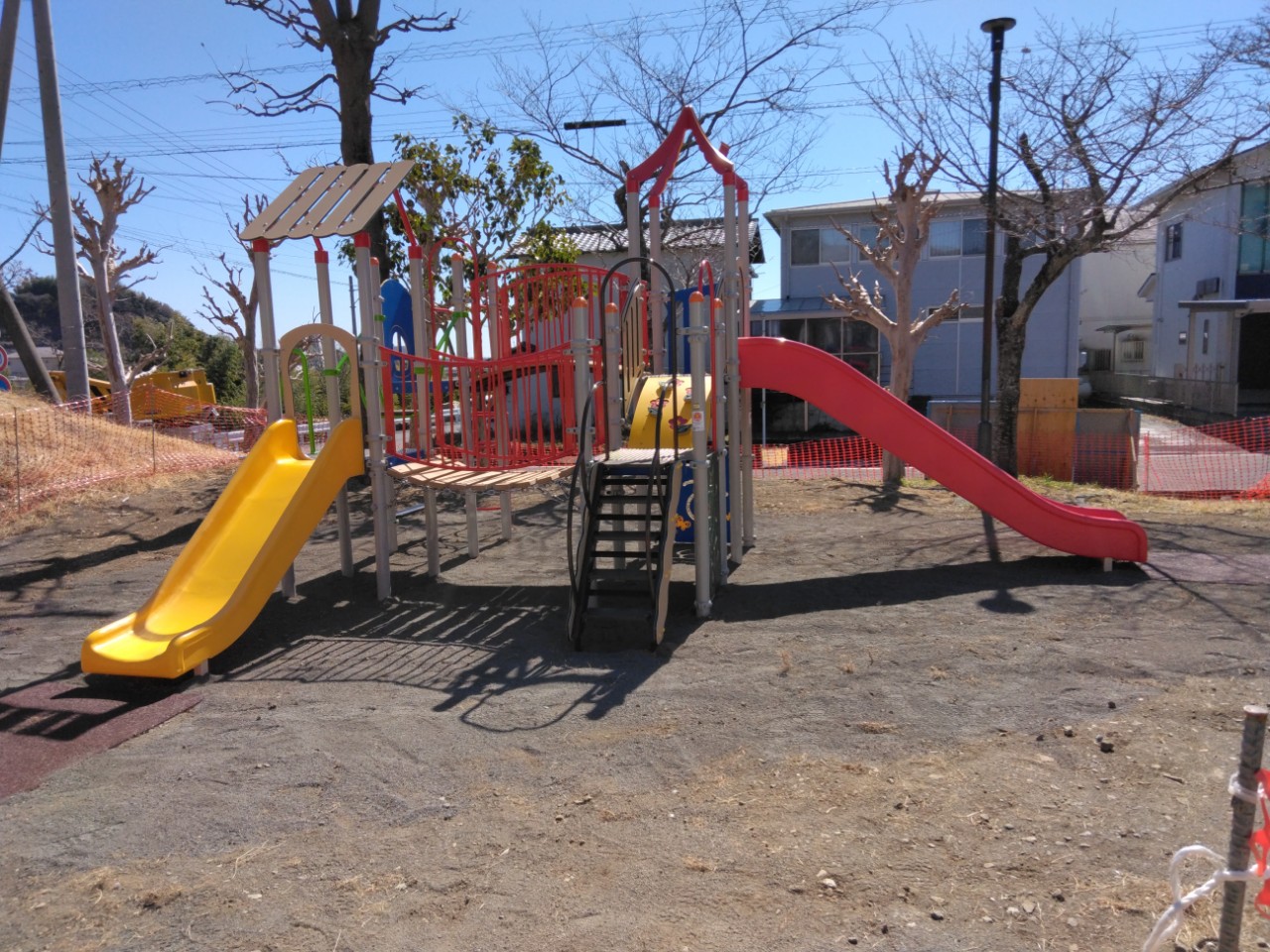八木間六本松公園遊具更新工事