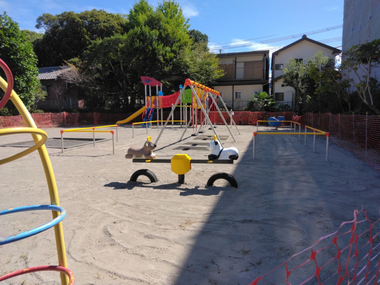 熊野公園遊具更新工事
